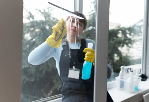 Nettoyage de vitres intérieures et extérieures à Vierzon